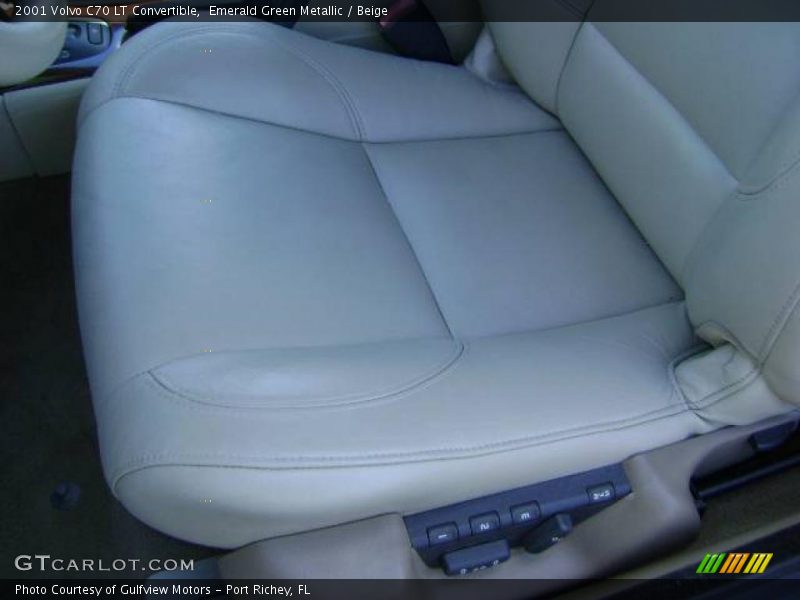 Emerald Green Metallic / Beige 2001 Volvo C70 LT Convertible