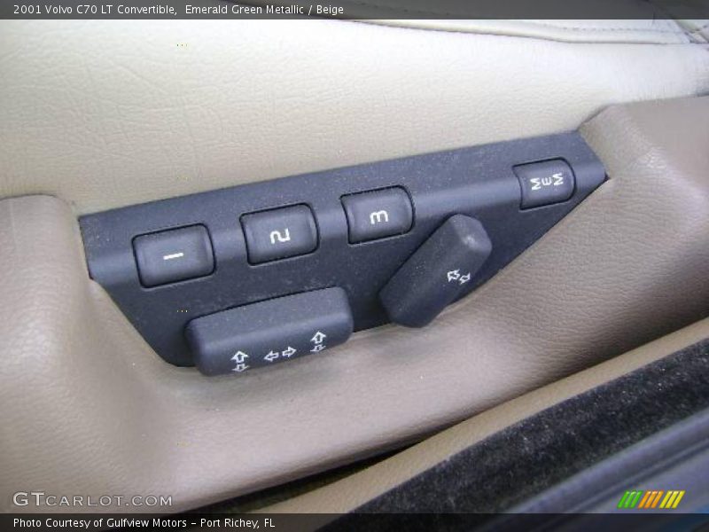 Emerald Green Metallic / Beige 2001 Volvo C70 LT Convertible