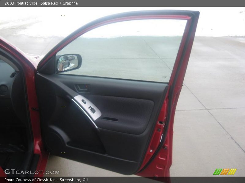 Salsa Red / Graphite 2003 Pontiac Vibe