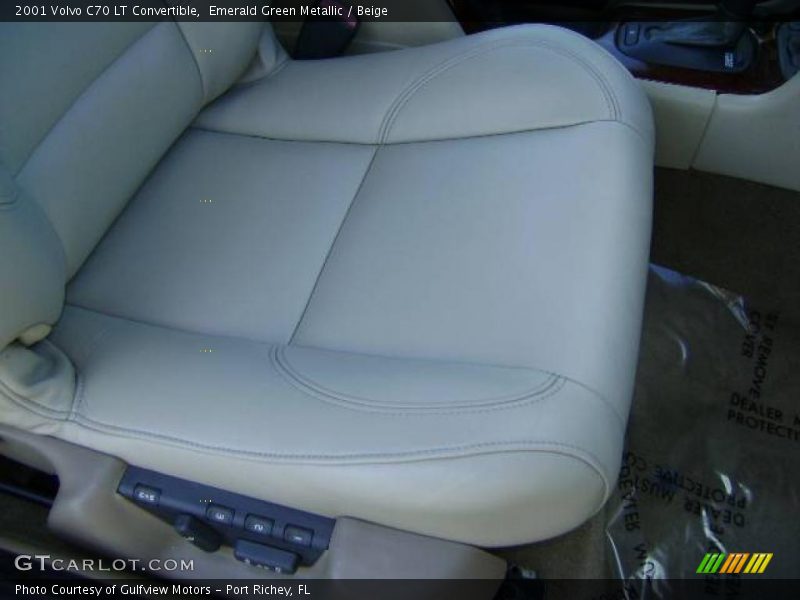 Emerald Green Metallic / Beige 2001 Volvo C70 LT Convertible