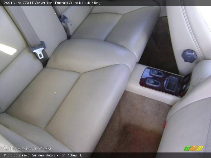Emerald Green Metallic / Beige 2001 Volvo C70 LT Convertible