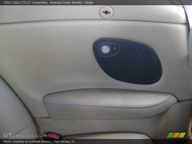 Emerald Green Metallic / Beige 2001 Volvo C70 LT Convertible