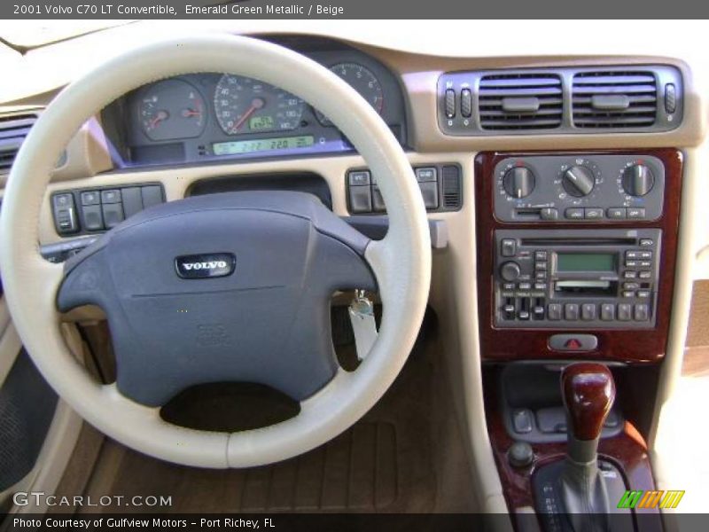 Emerald Green Metallic / Beige 2001 Volvo C70 LT Convertible