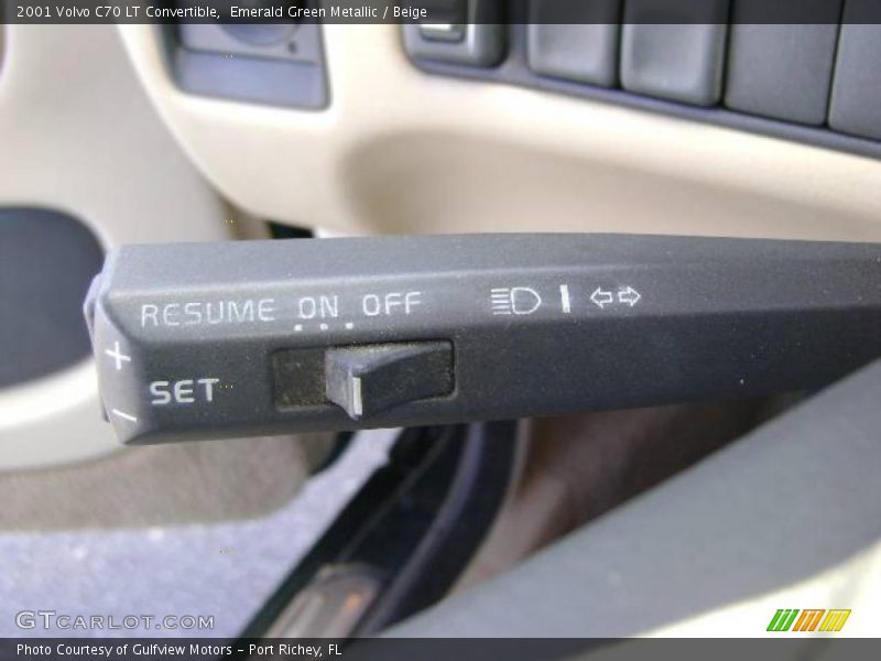 Emerald Green Metallic / Beige 2001 Volvo C70 LT Convertible