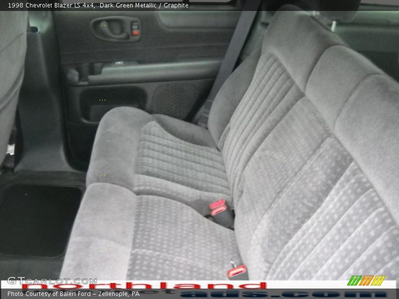 Dark Green Metallic / Graphite 1998 Chevrolet Blazer LS 4x4