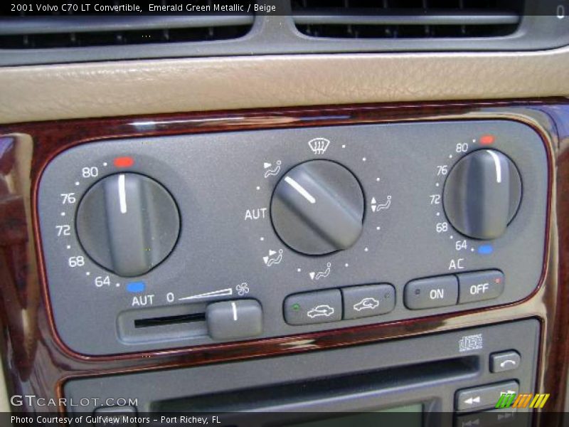 Emerald Green Metallic / Beige 2001 Volvo C70 LT Convertible