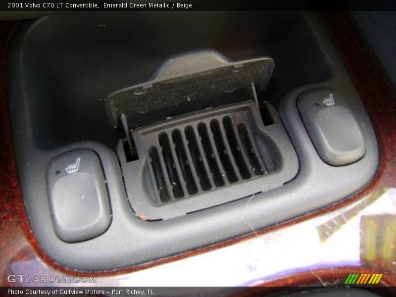 Emerald Green Metallic / Beige 2001 Volvo C70 LT Convertible