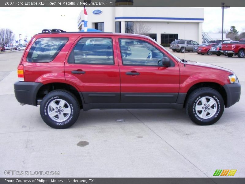 Redfire Metallic / Medium/Dark Flint 2007 Ford Escape XLS