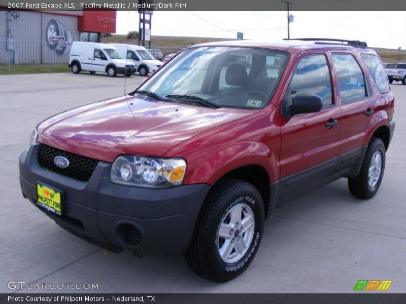 Redfire Metallic / Medium/Dark Flint 2007 Ford Escape XLS