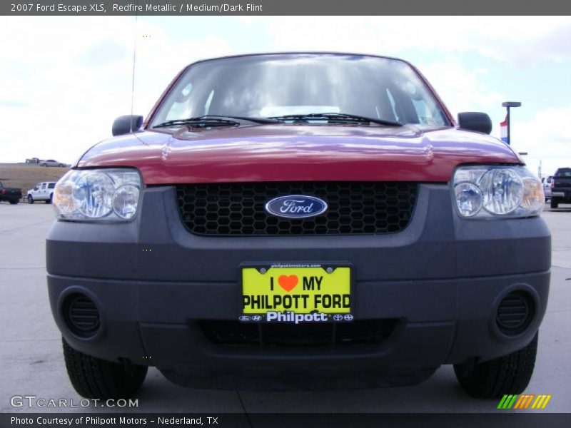 Redfire Metallic / Medium/Dark Flint 2007 Ford Escape XLS