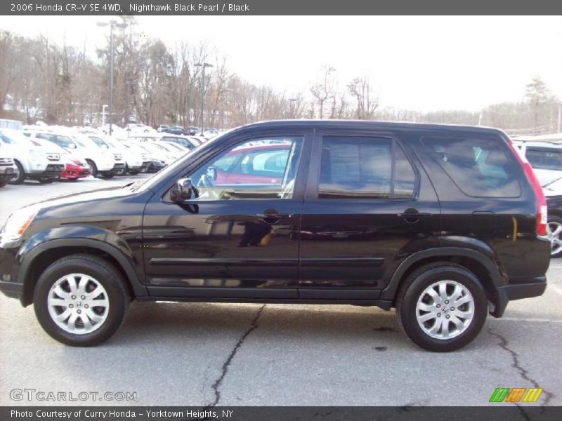 Nighthawk Black Pearl / Black 2006 Honda CR-V SE 4WD