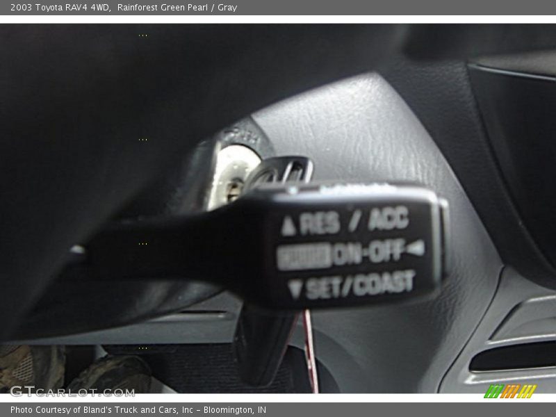 Rainforest Green Pearl / Gray 2003 Toyota RAV4 4WD