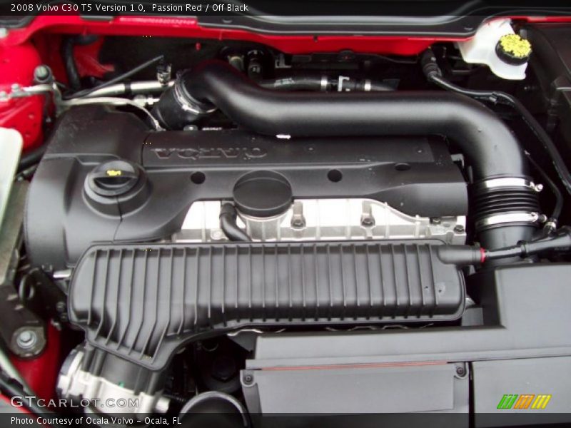Passion Red / Off Black 2008 Volvo C30 T5 Version 1.0