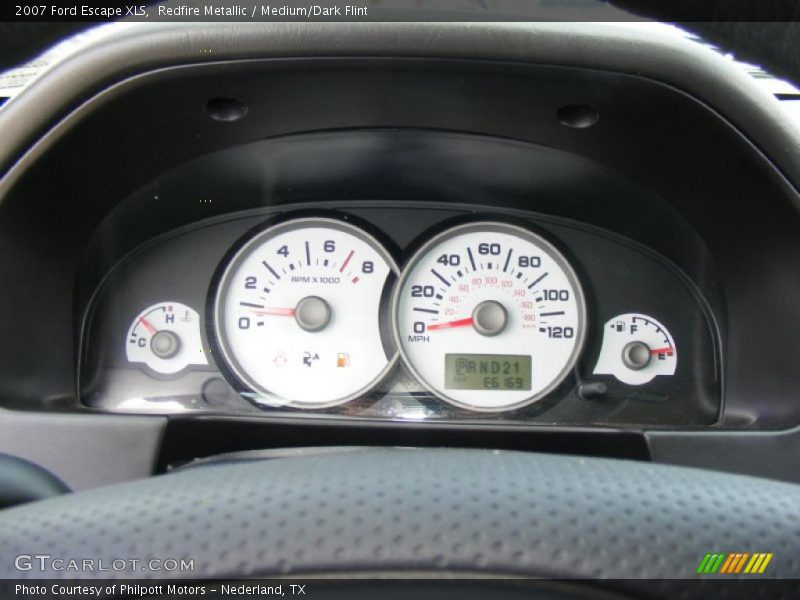 Redfire Metallic / Medium/Dark Flint 2007 Ford Escape XLS
