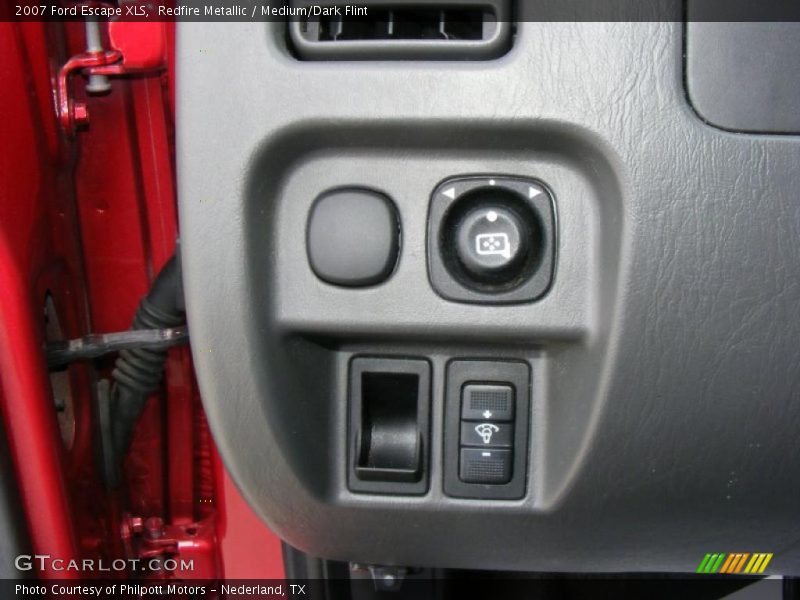 Redfire Metallic / Medium/Dark Flint 2007 Ford Escape XLS