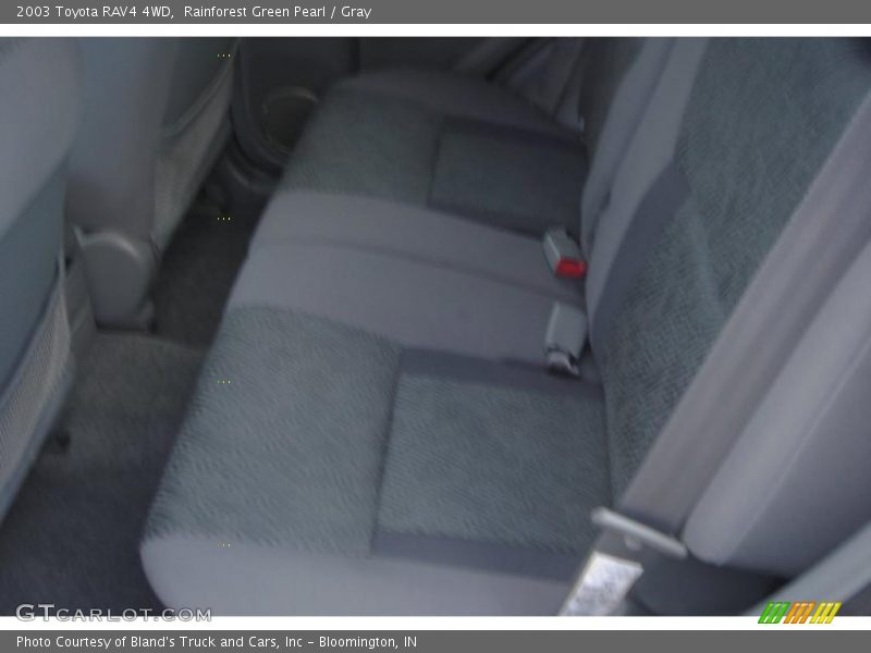 Rainforest Green Pearl / Gray 2003 Toyota RAV4 4WD