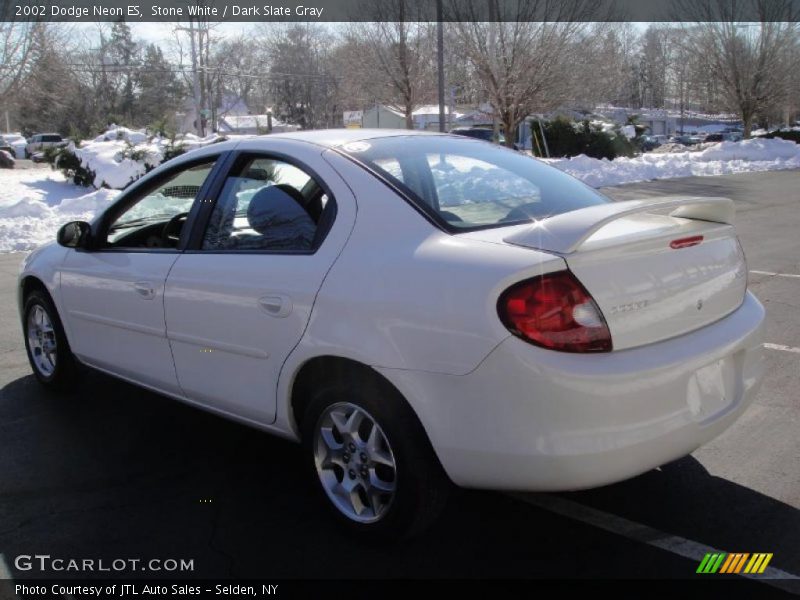 Stone White / Dark Slate Gray 2002 Dodge Neon ES