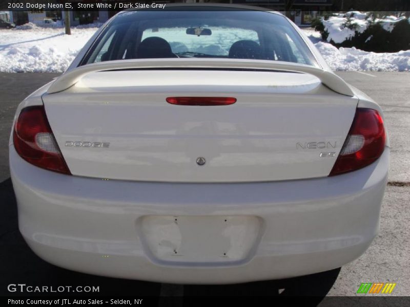 Stone White / Dark Slate Gray 2002 Dodge Neon ES