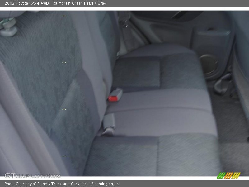 Rainforest Green Pearl / Gray 2003 Toyota RAV4 4WD