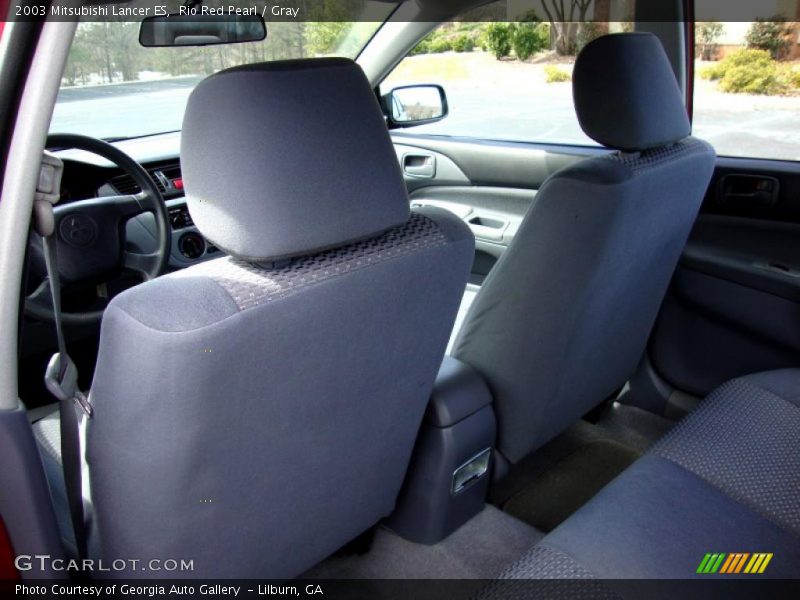 Rio Red Pearl / Gray 2003 Mitsubishi Lancer ES