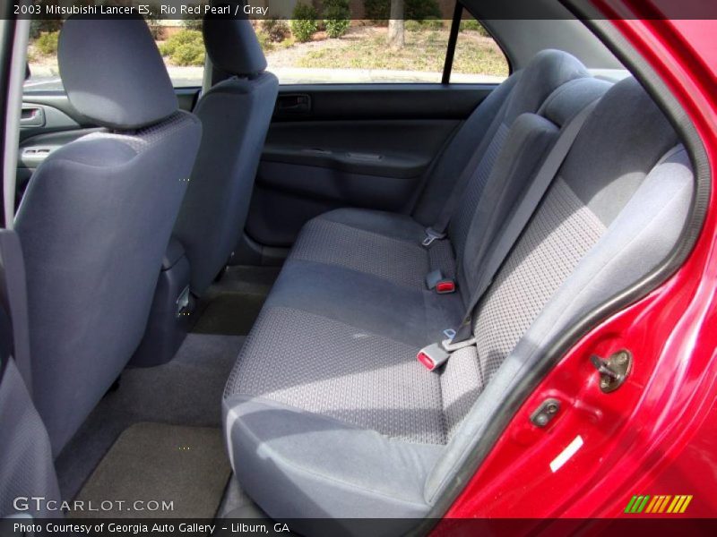 Rio Red Pearl / Gray 2003 Mitsubishi Lancer ES
