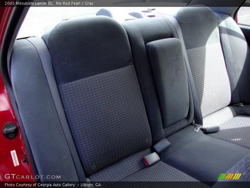Rio Red Pearl / Gray 2003 Mitsubishi Lancer ES