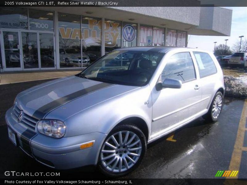 Reflex Silver Metallic / Black/Grey 2005 Volkswagen GTI 1.8T