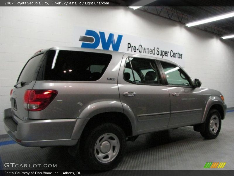 Silver Sky Metallic / Light Charcoal 2007 Toyota Sequoia SR5