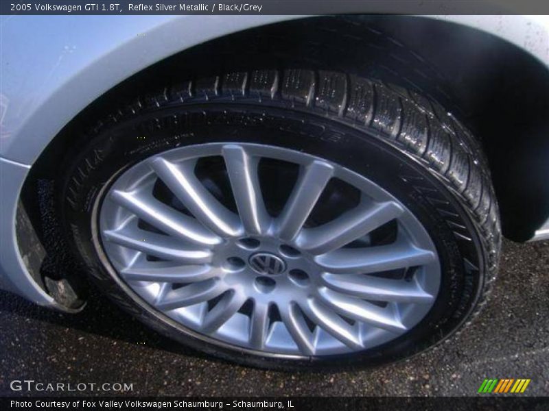 Reflex Silver Metallic / Black/Grey 2005 Volkswagen GTI 1.8T
