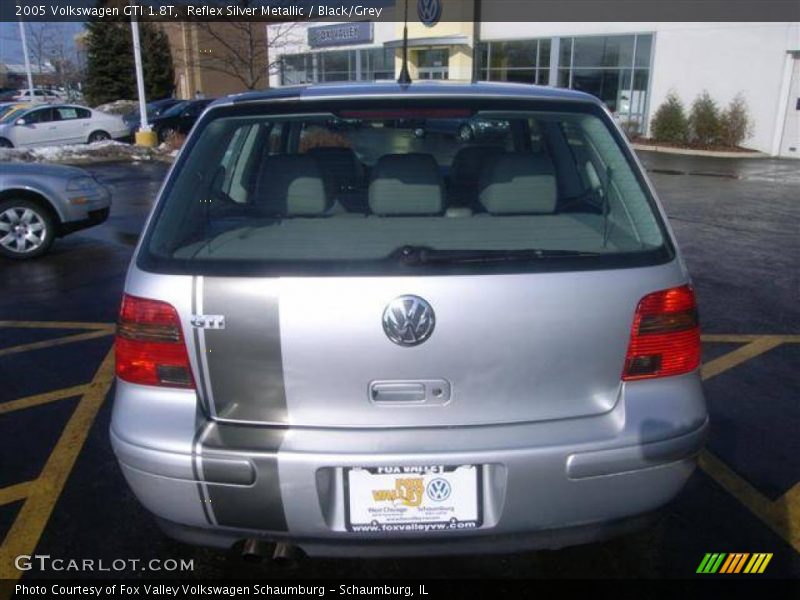 Reflex Silver Metallic / Black/Grey 2005 Volkswagen GTI 1.8T