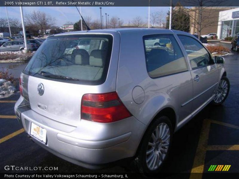 Reflex Silver Metallic / Black/Grey 2005 Volkswagen GTI 1.8T