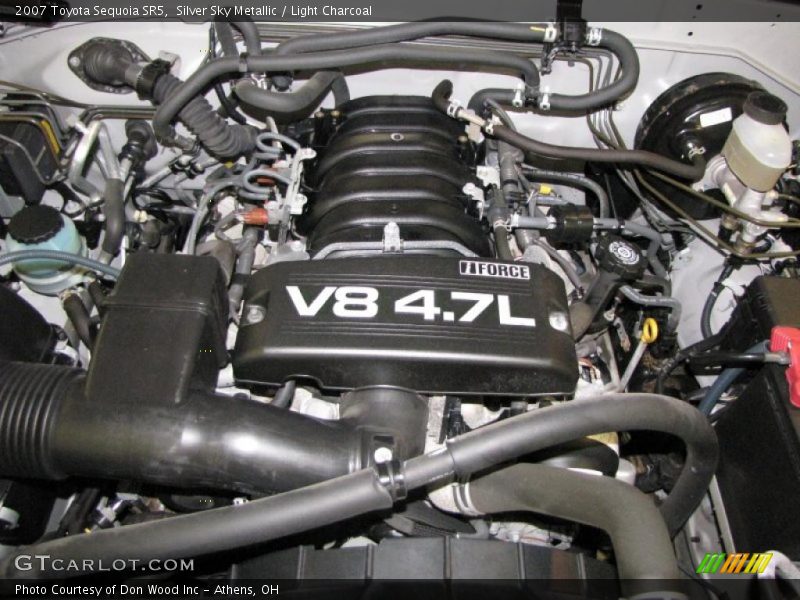 Silver Sky Metallic / Light Charcoal 2007 Toyota Sequoia SR5
