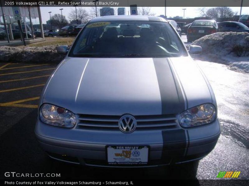 Reflex Silver Metallic / Black/Grey 2005 Volkswagen GTI 1.8T