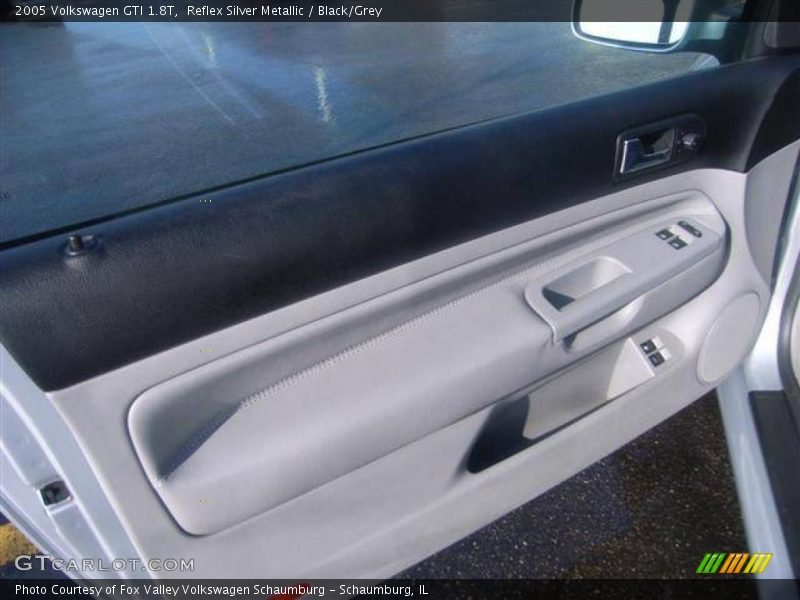 Reflex Silver Metallic / Black/Grey 2005 Volkswagen GTI 1.8T