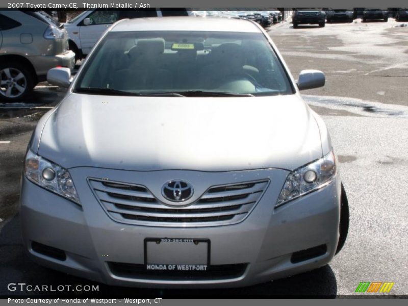Titanium Metallic / Ash 2007 Toyota Camry CE