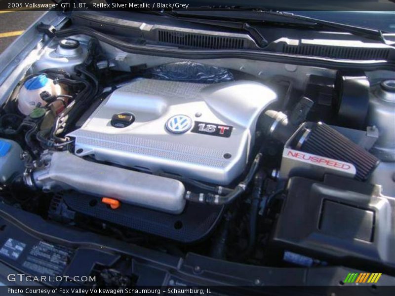 Reflex Silver Metallic / Black/Grey 2005 Volkswagen GTI 1.8T