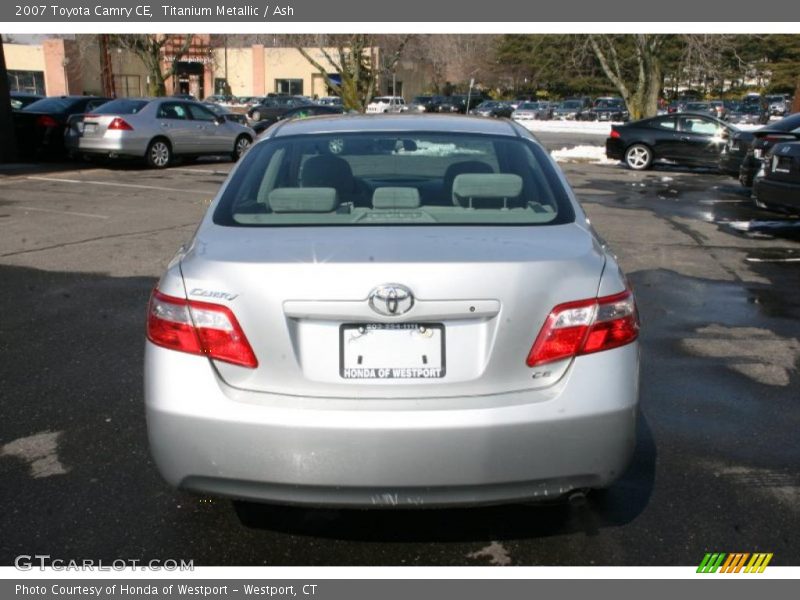Titanium Metallic / Ash 2007 Toyota Camry CE