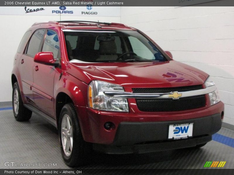 Salsa Red Metallic / Light Cashmere 2006 Chevrolet Equinox LT AWD