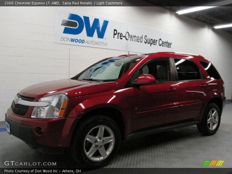 Salsa Red Metallic / Light Cashmere 2006 Chevrolet Equinox LT AWD
