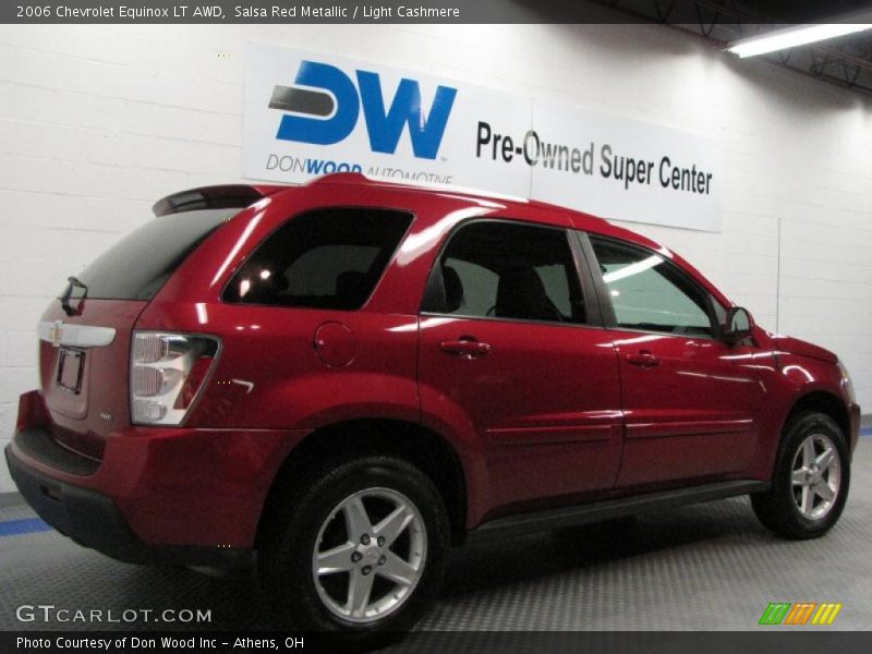 Salsa Red Metallic / Light Cashmere 2006 Chevrolet Equinox LT AWD