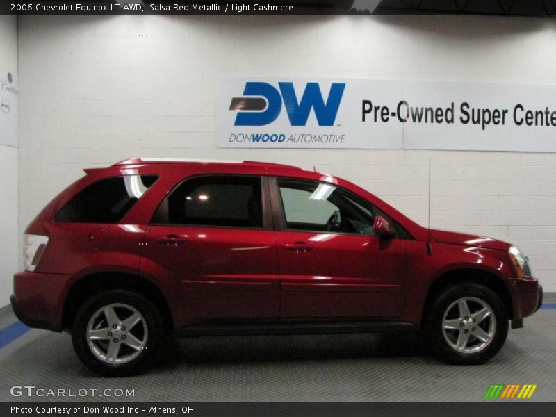 Salsa Red Metallic / Light Cashmere 2006 Chevrolet Equinox LT AWD