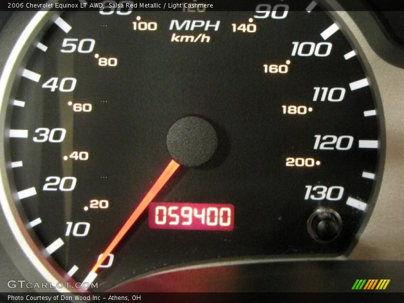 Salsa Red Metallic / Light Cashmere 2006 Chevrolet Equinox LT AWD
