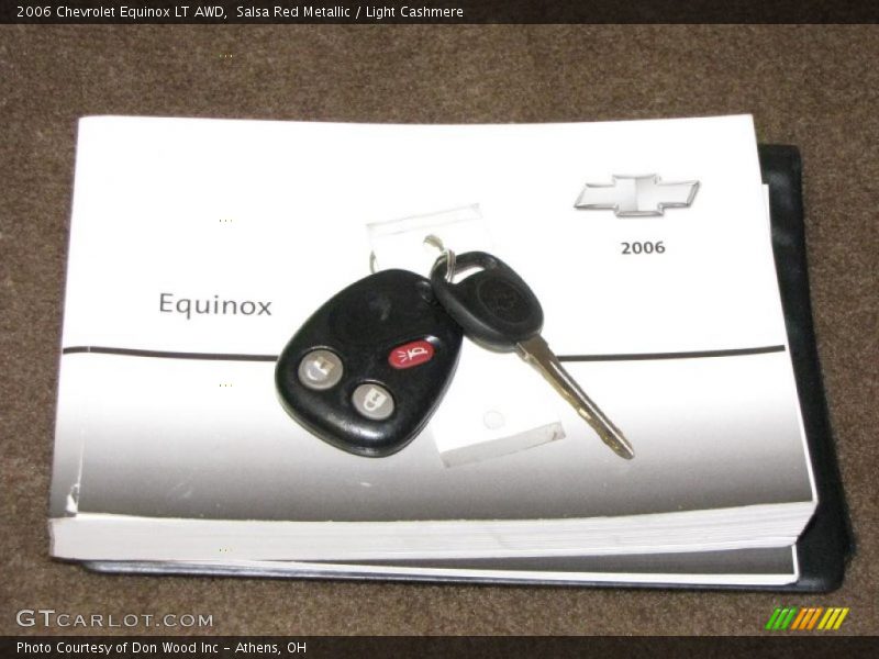 Salsa Red Metallic / Light Cashmere 2006 Chevrolet Equinox LT AWD