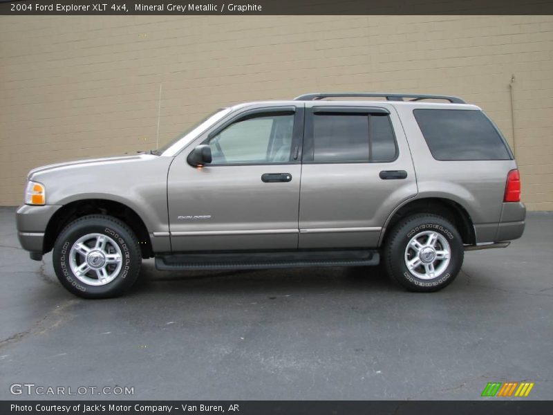 Mineral Grey Metallic / Graphite 2004 Ford Explorer XLT 4x4