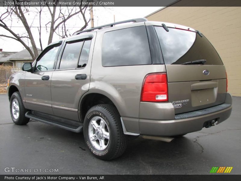 Mineral Grey Metallic / Graphite 2004 Ford Explorer XLT 4x4