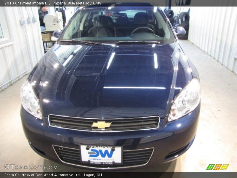Imperial Blue Metallic / Gray 2010 Chevrolet Impala LT
