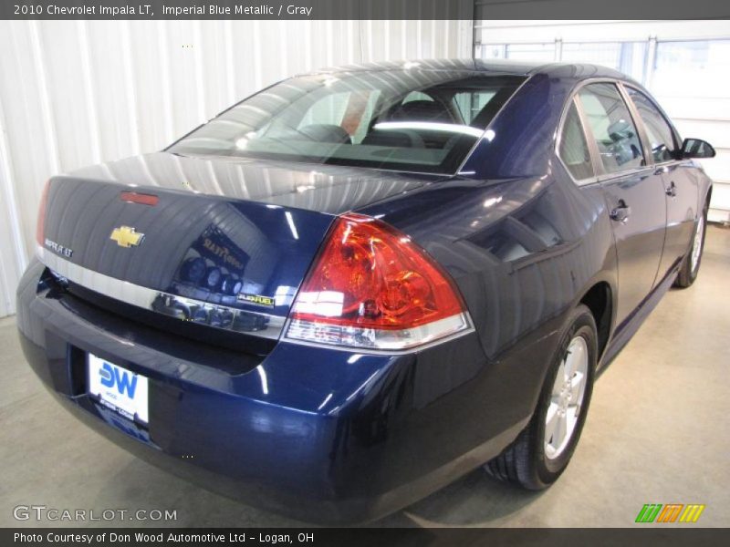 Imperial Blue Metallic / Gray 2010 Chevrolet Impala LT