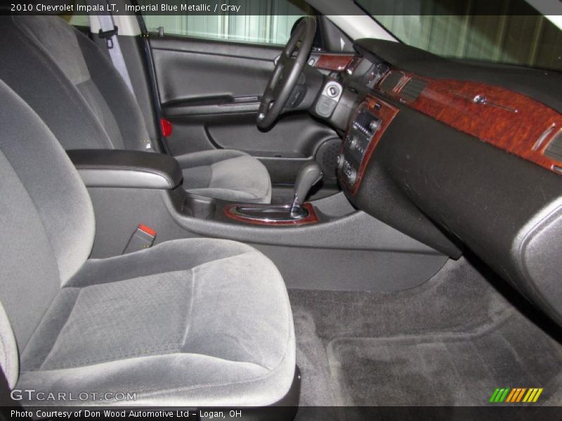 Imperial Blue Metallic / Gray 2010 Chevrolet Impala LT