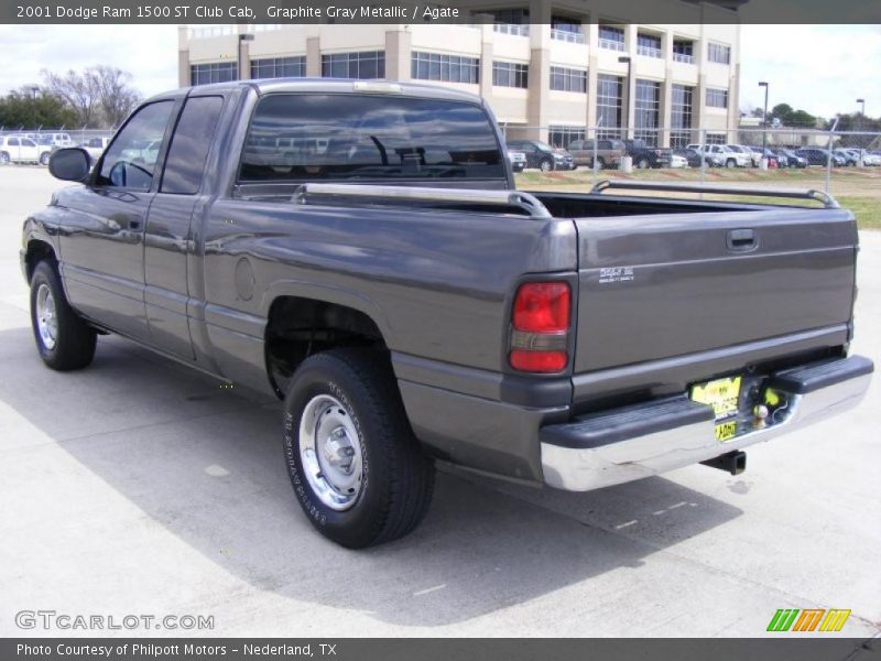 Graphite Gray Metallic / Agate 2001 Dodge Ram 1500 ST Club Cab