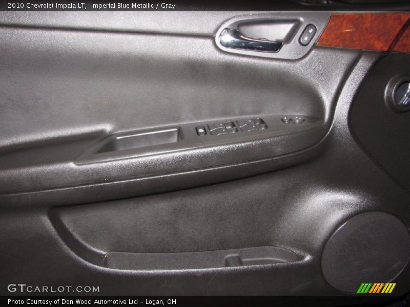 Imperial Blue Metallic / Gray 2010 Chevrolet Impala LT